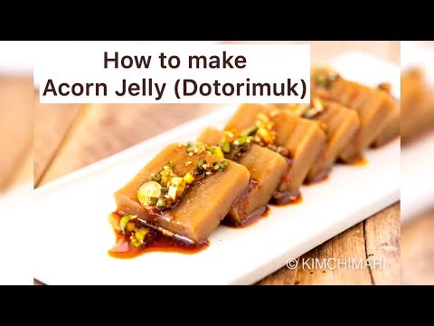 How to make Acorn Jelly (Dotorimuk) from Powder