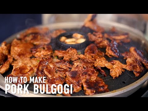 How to make Pork Bulgogi (Dweiji Bulgogi)