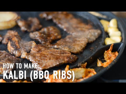 How to Make Korean BBQ Ribs (Kalbi)