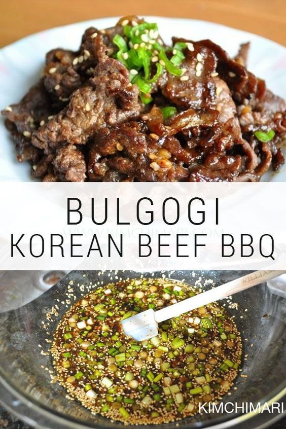 Bulgogi - Korean Beef BBQ