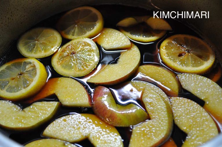 Apple Lemon Soy Sauce Kimchimari