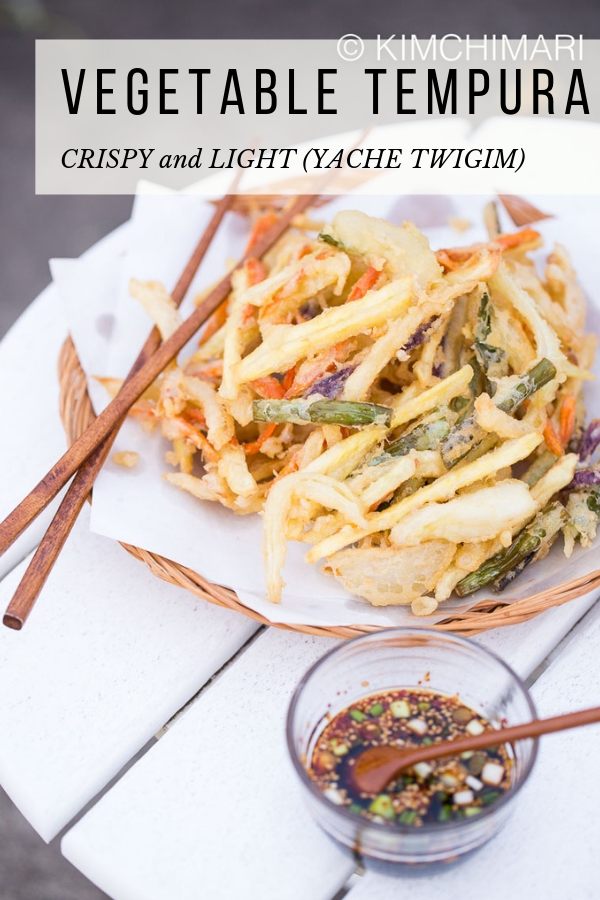 Vegetable Tempura Kimchimari