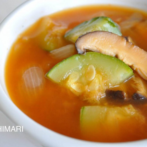 Gochujang Hobahk Jjigae (Spicy Zucchini Stew)