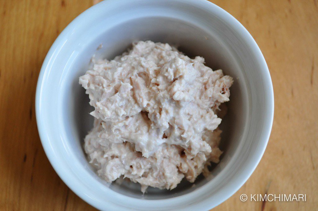 tuna mayo filling for rice ball jumeok bap