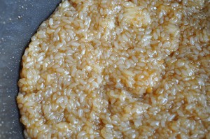 sweet rice with seasonings