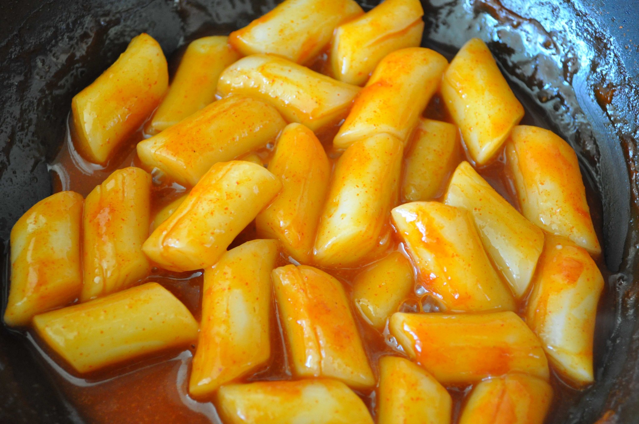 Tteokbokki - Korean Spicy Rice Cake - Kimchimari