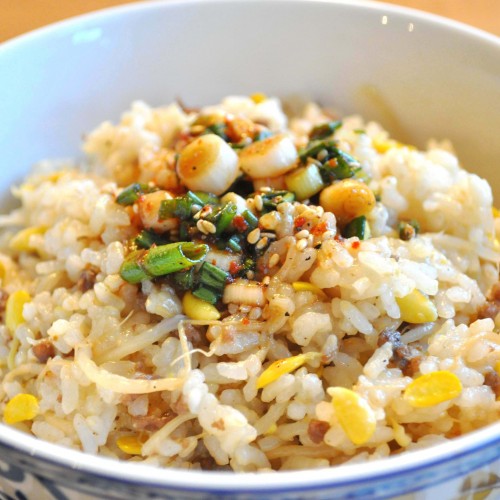 Rice with Soybean Sprouts (콩나물밥 Kongnamul Bap)
