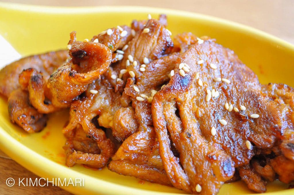 Pork Bulgogi - Korean BBQ Dweji Bulgogi