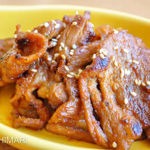 Spicy Pork BBQ - Korean Pork Bulgogi