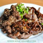 Korean BBQ Beef - Bulgogi (불고기)