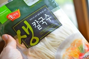 fresh Korean noodle package