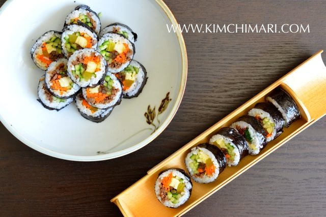 Kimbap: How to make and Roll Korean Kimbap