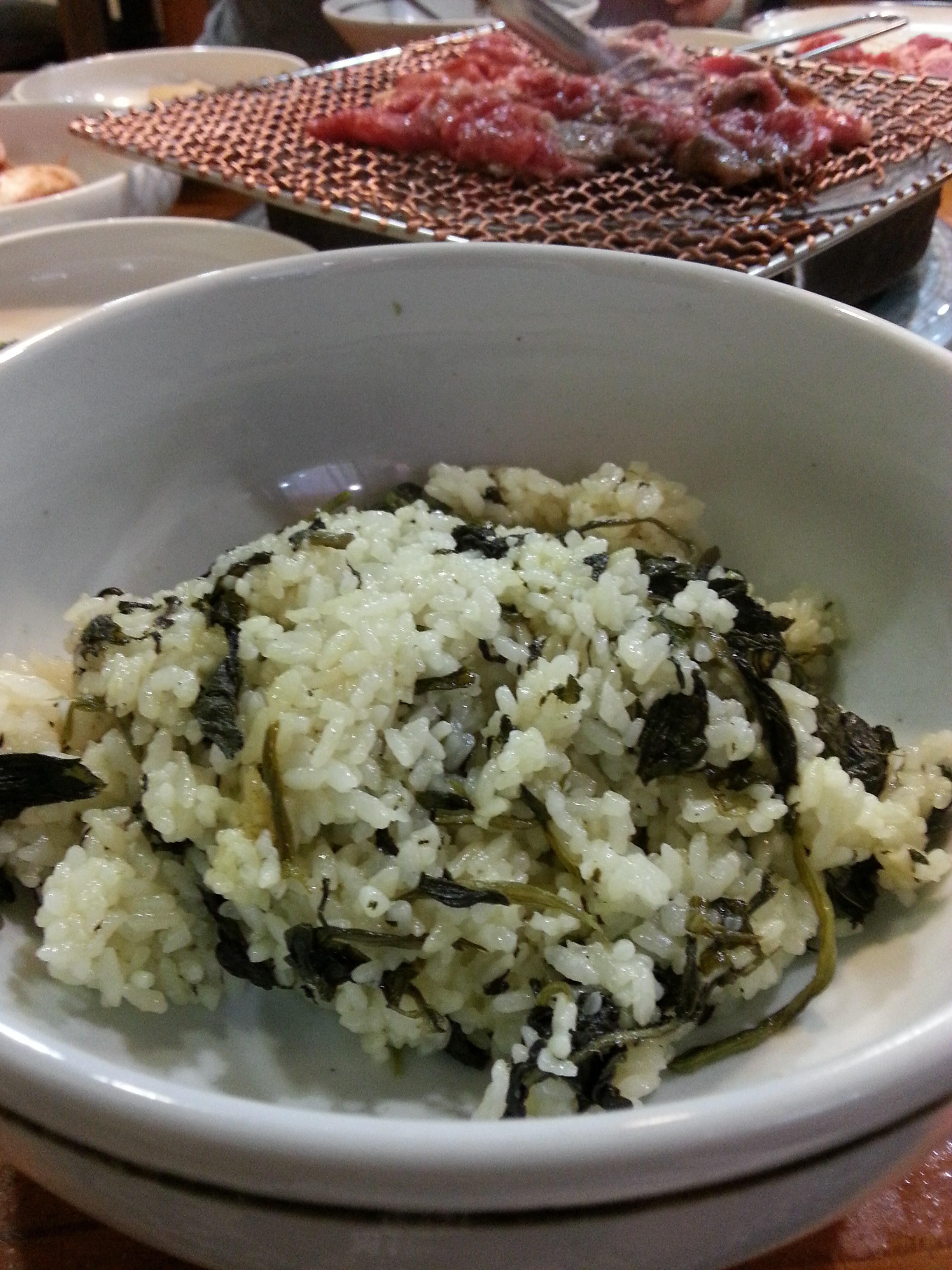 Gondurae Bap(곤드레밥) / Rice with Thistle Leaves
