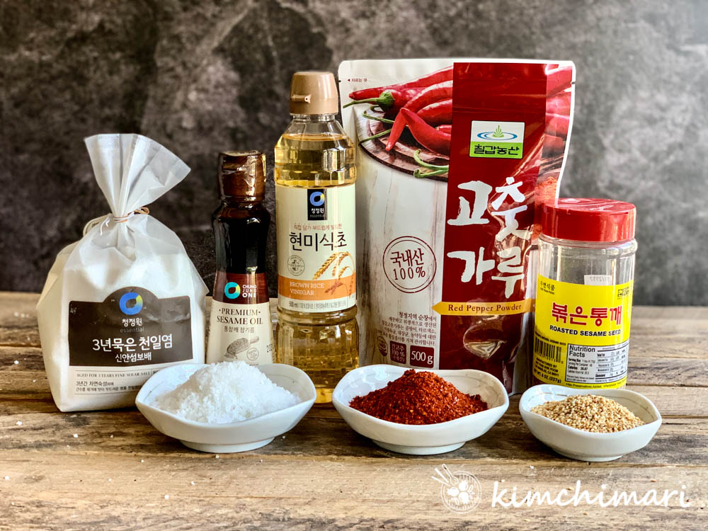 Basic Korean pantry - list of essentials - Kimchimari