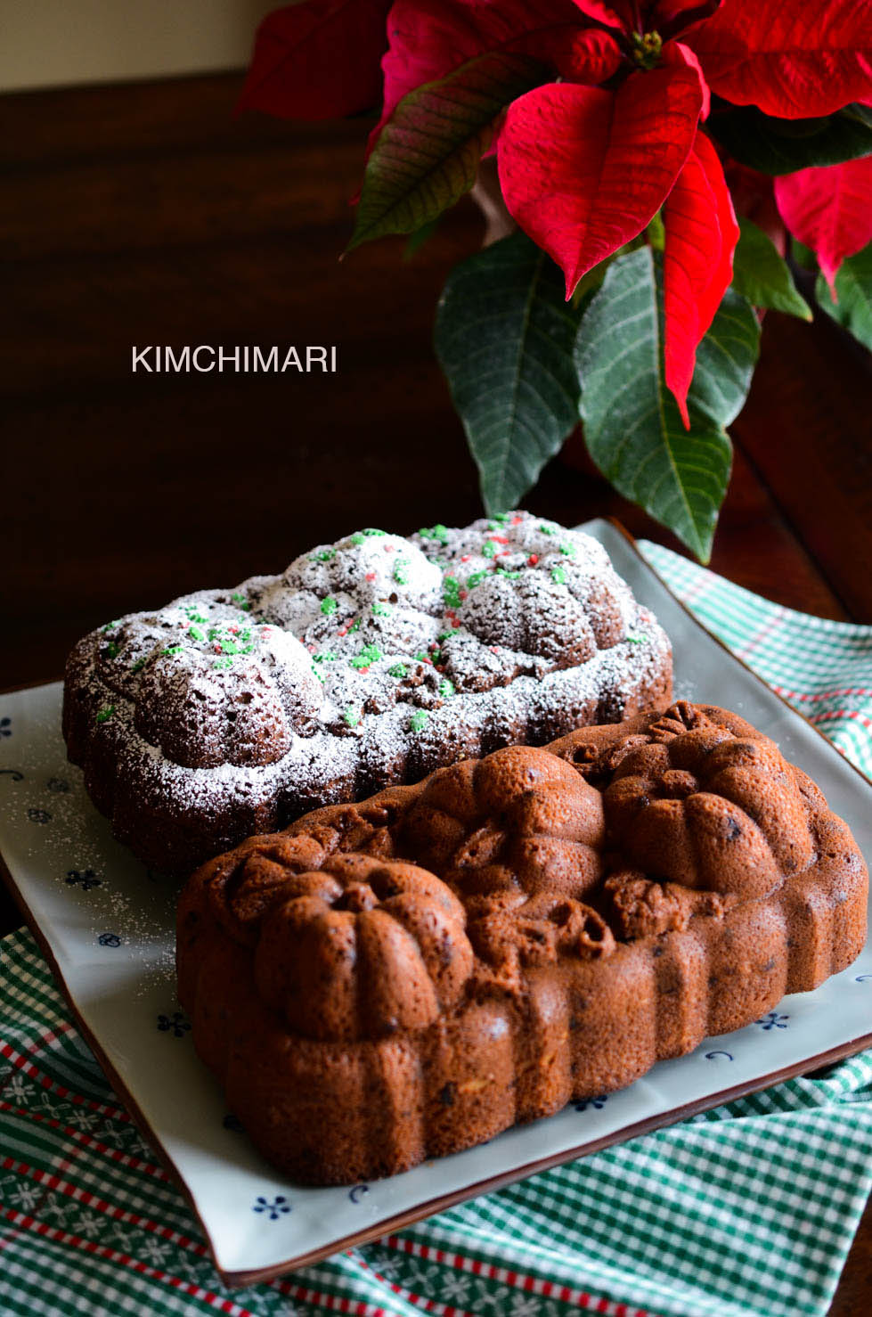 Christmas Dessert Duo (Pumpkin Spice Bread and Oven Rice Cake)