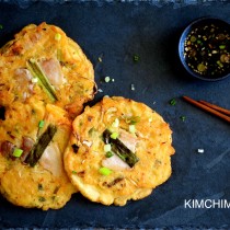 Korean Mungbean Pancake(Bindaetteok 빈대떡)