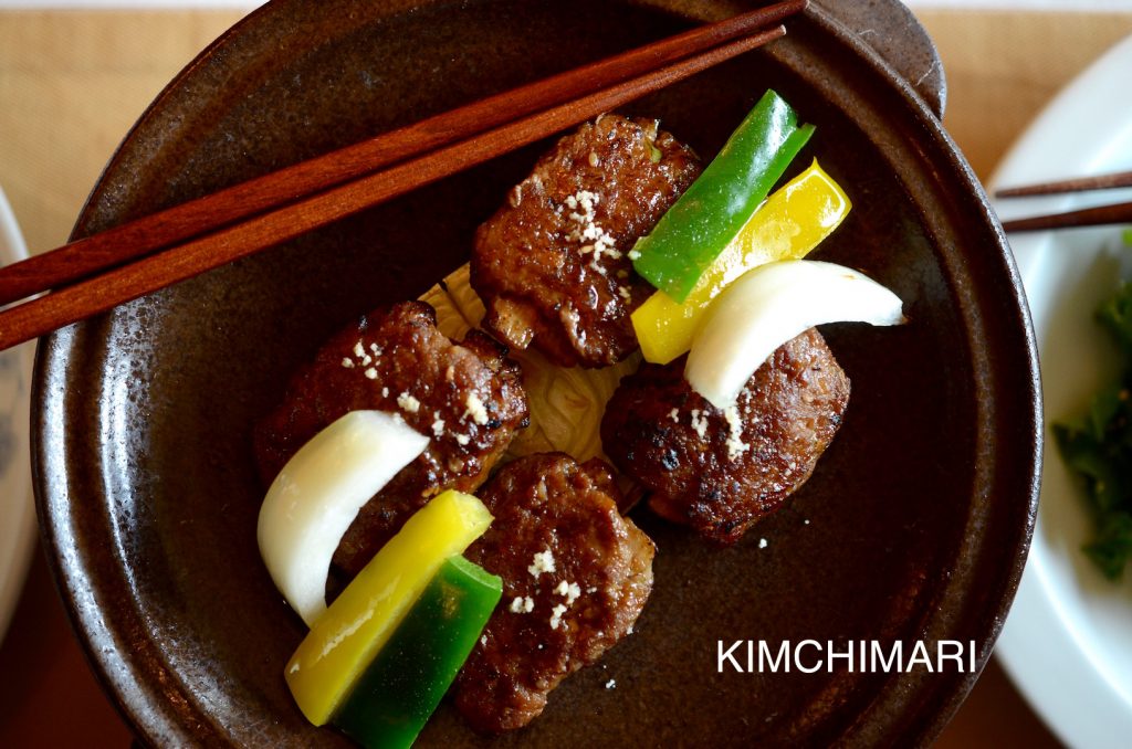 Tteok Kalbi - Royal cuisine style - Korean grilled short rib patties