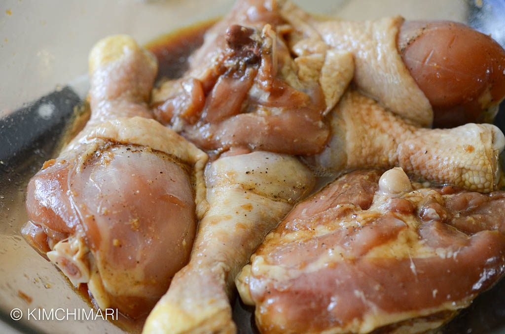 Soy Ginger marinated Koren Oven Chicken