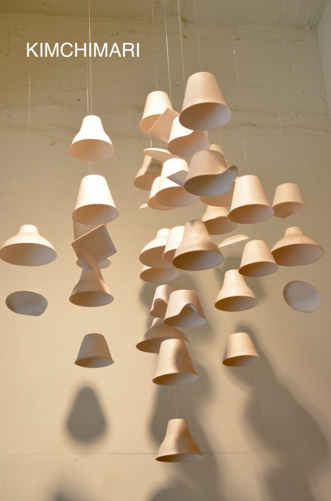 MobileArt made from Sobok corn paper cups