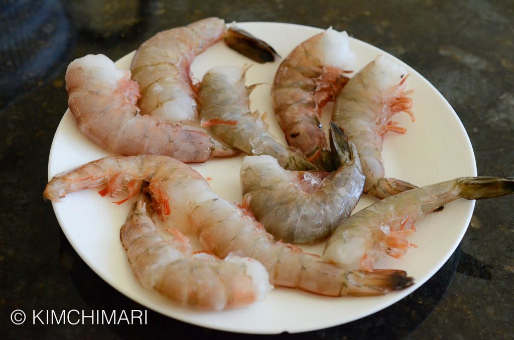 Shrimp for Korean Jeon (Saewoo Jeon)