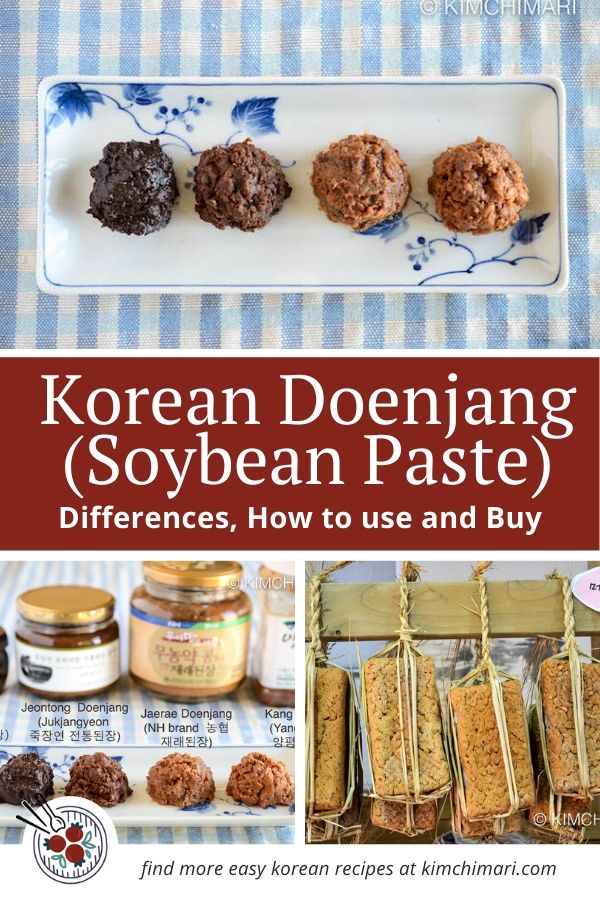 Know your Doenjang (Korean Soybean Paste)! Kimchimari