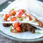 Korean Tacos with Kalbi and Napa Cabbage Slaw