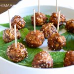 Korean cocktail meatballs with Sweet Soy Glaze