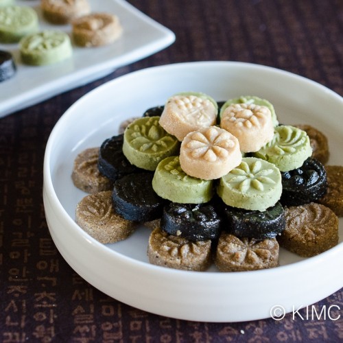 Korean Tea Cookies Dasik For Lunar New Year Kimchimari