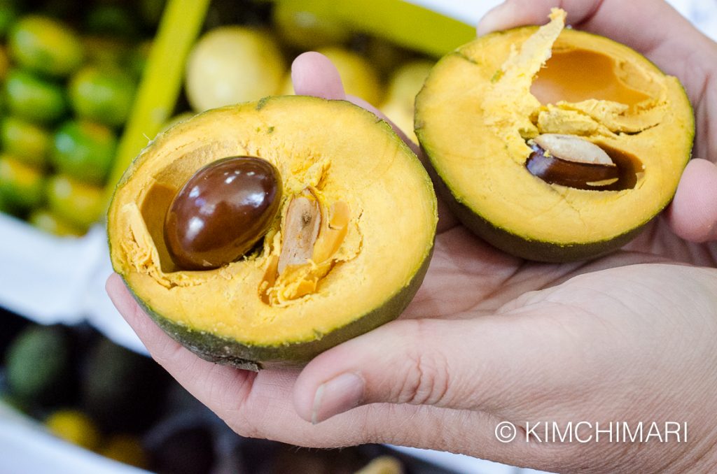 Lucuma Fruit at Peru market