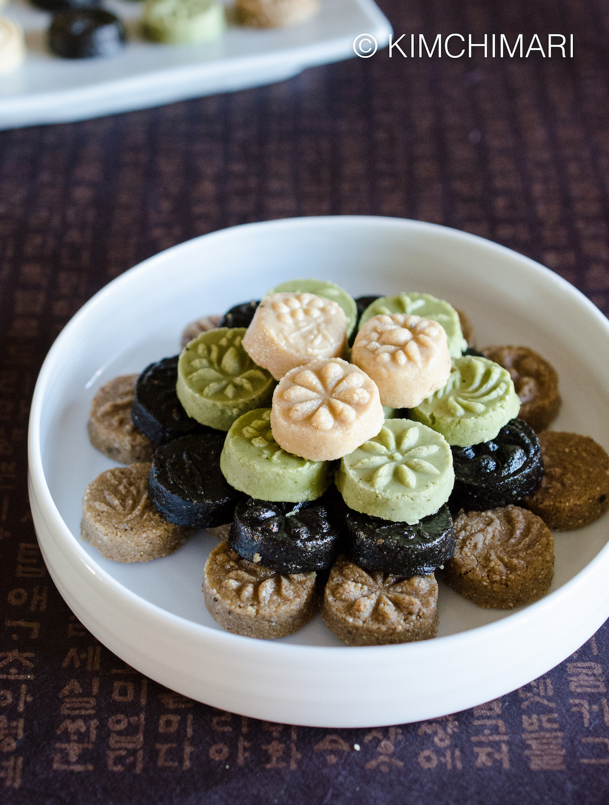 Korean Tea Cookies (Dasik) for Lunar New Year Kimchimari