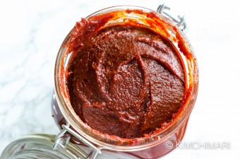 Easy Homemade Gochujang recipe that's almost instant!