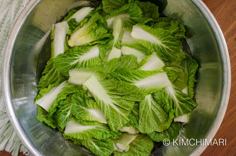 Vegan Cabbage Kimchi with Apples and Ginger Kimchimari
