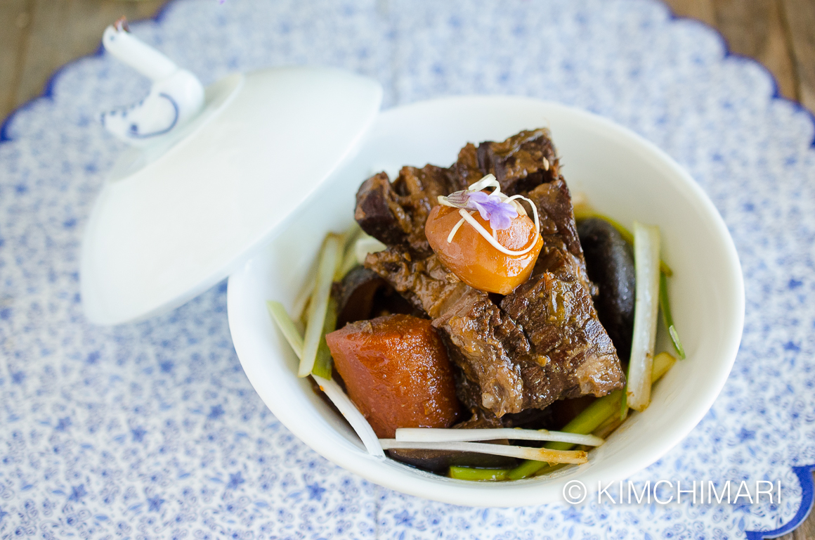 InstantPot Short Ribs - Korean Galbi Jjim