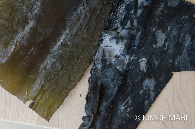 Korean Fried Kelp Chip Recipe (Dasima Twigak) - Kimchimari