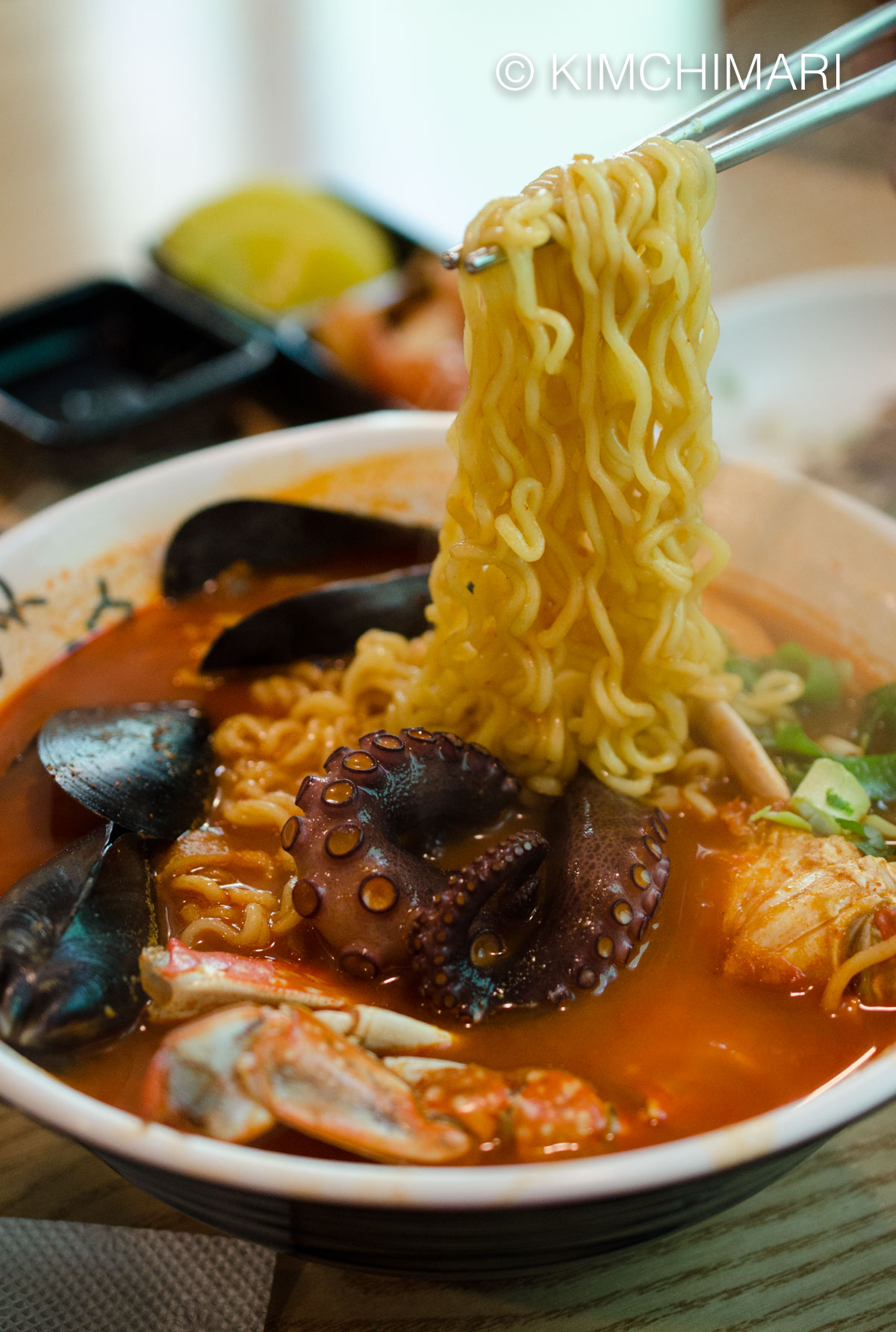 Octopus Jjampong Ramen Sogobe Restaurant, Jeju