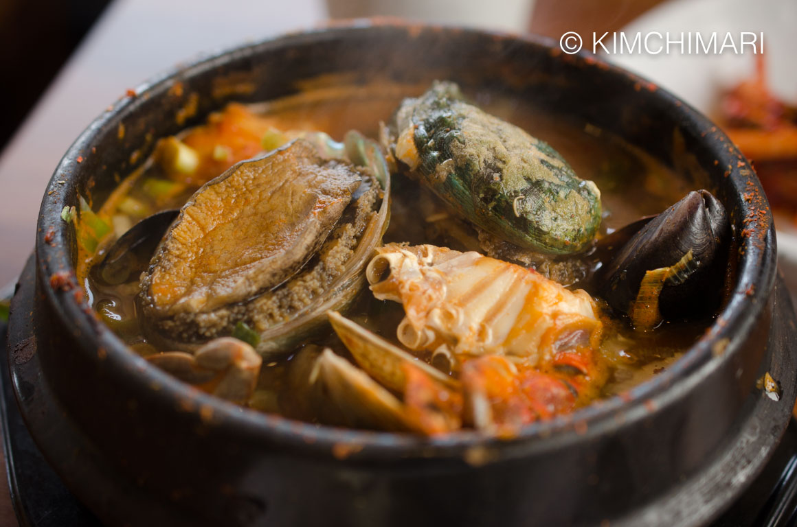 Seafood Deonjang Jjigae at Ohseong 오성칼치식당
