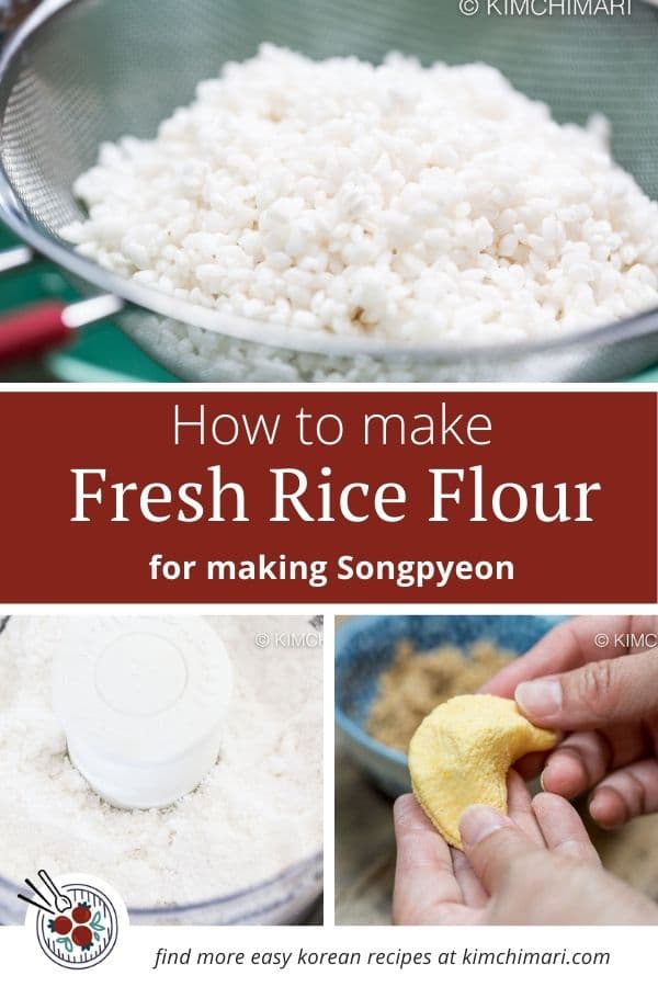 How to Make Rice Flour for Rice Cakes (Maepssalgaru for Tteok) Kimchimari