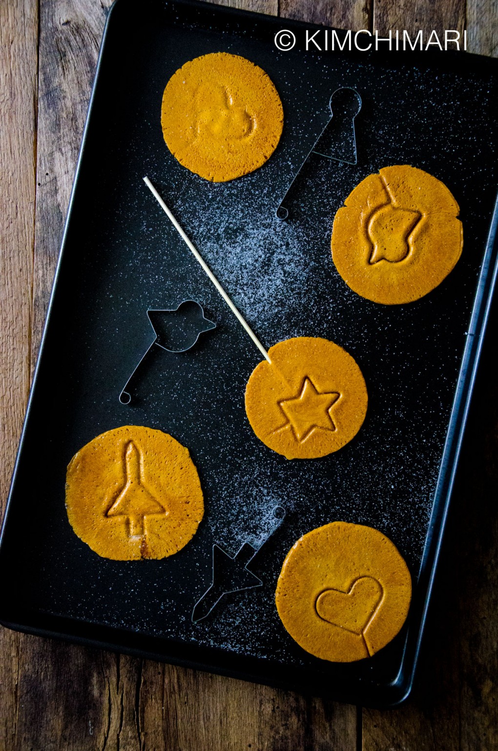 Dalgona Korean Sponge Candy Recipe Kimchimari