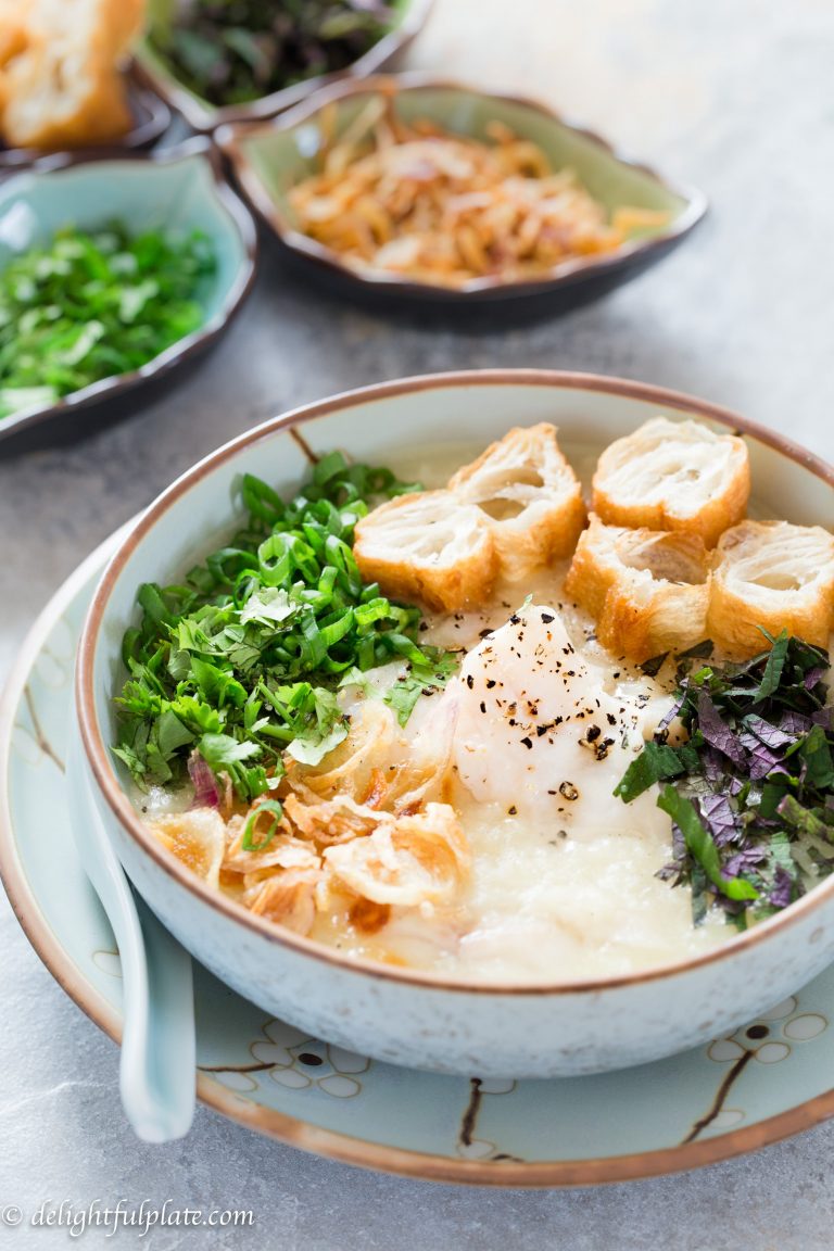 Instant pot Vietnamese fish congee