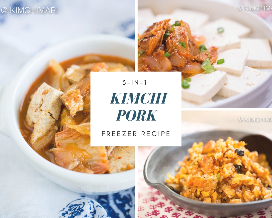 Recipe With Kimchi and Pork (also Freezer and 3in1 recipe)