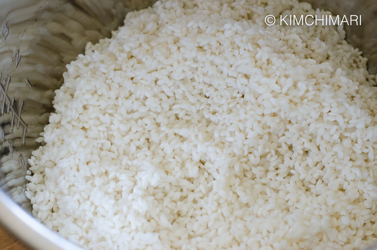 Soaked Sweet Rice for Instant Yaksik