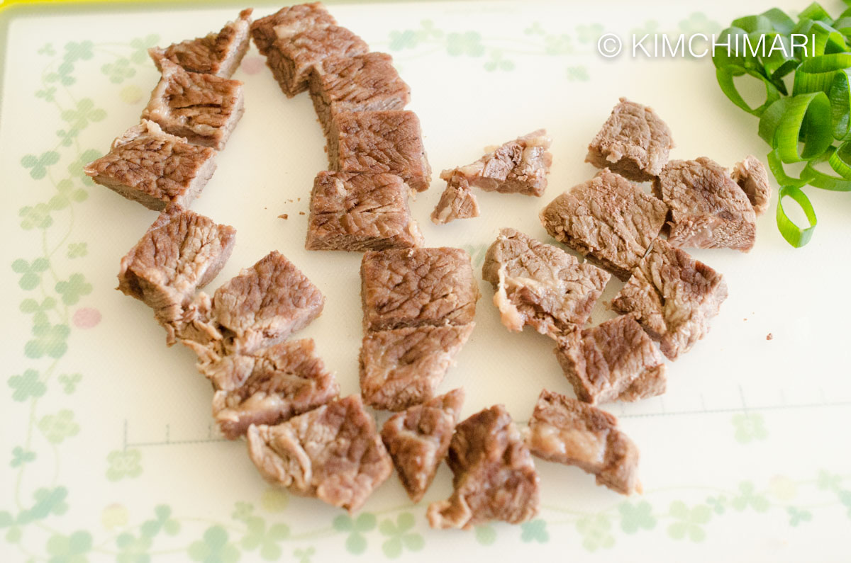 Beef Slices for Beef and Radish Soup Mu Guk