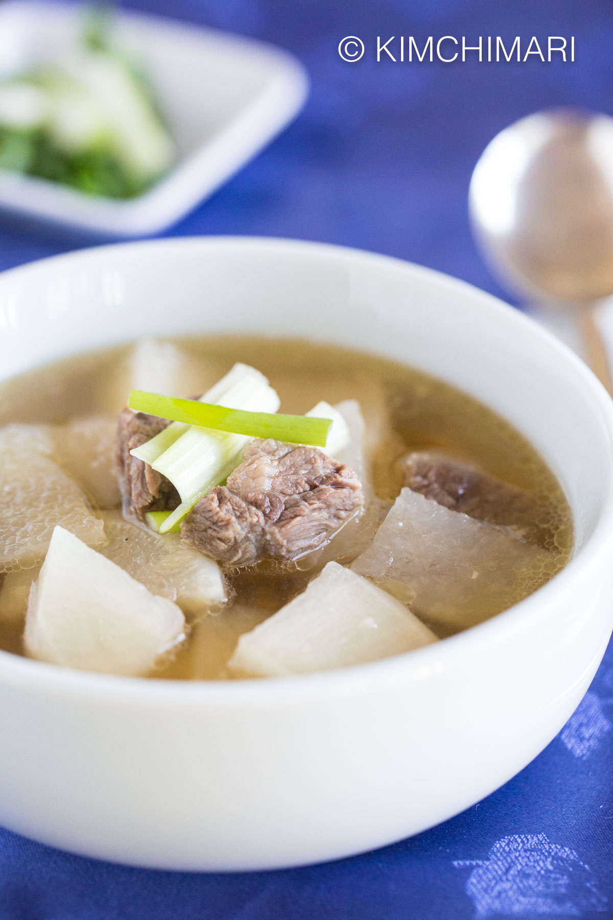 Beef and Radish Soup- Korean Seogogi Mu Guk