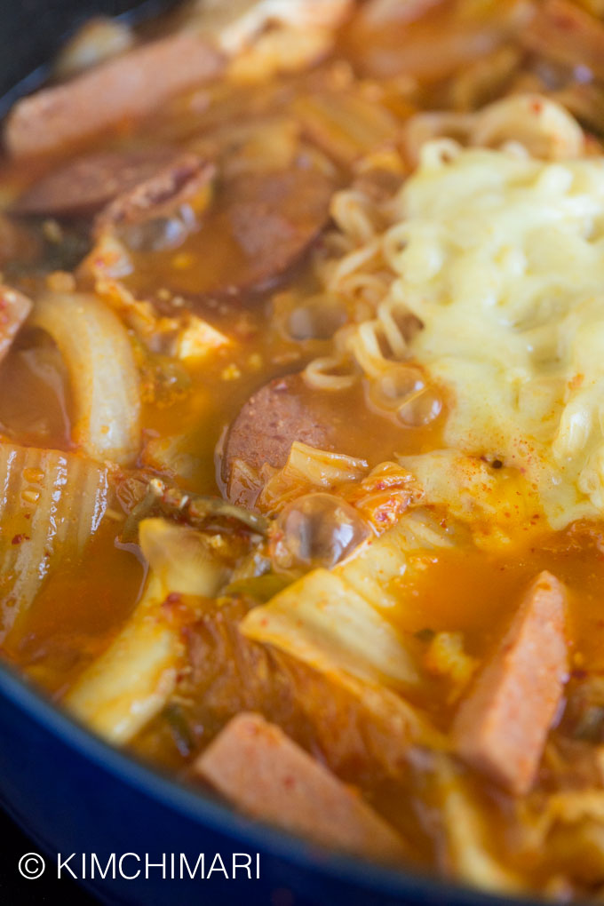 Budae Jjigae (Army Stew) - My Korean Kitchen