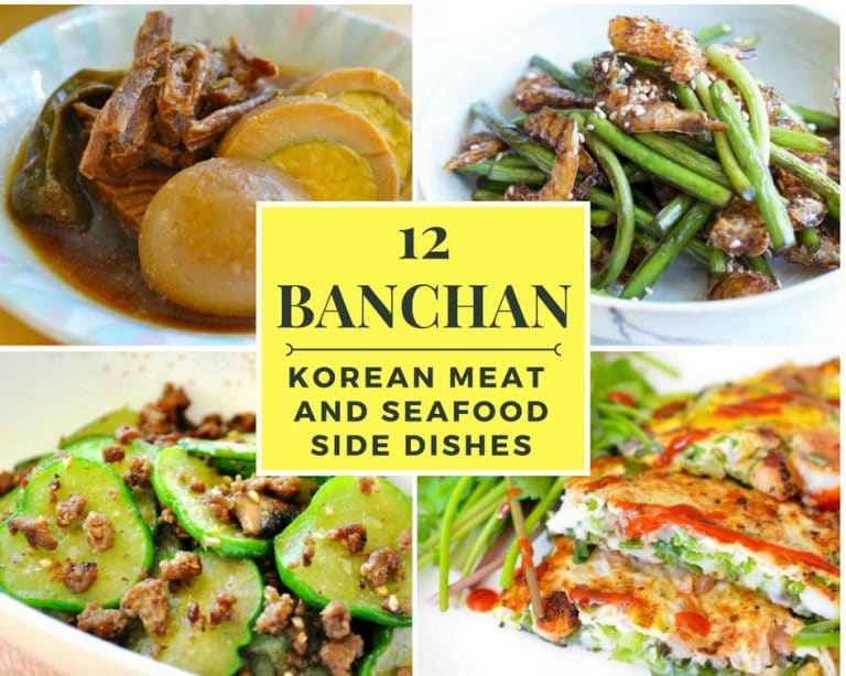 12 Meat and Seafood Banchan (Side Dishes) Kimchimari