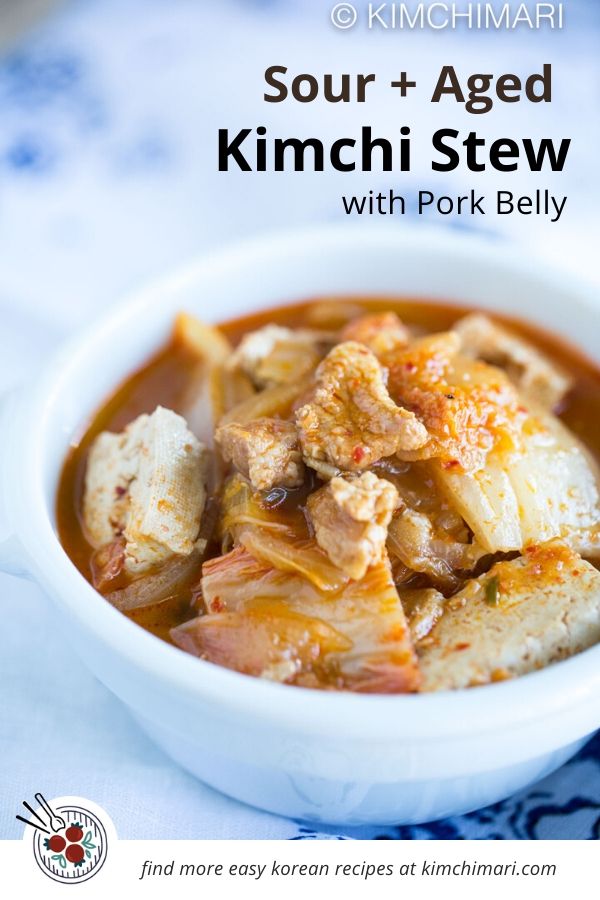 Kimchi Jjigae (Kimchi stew) Kimchimari