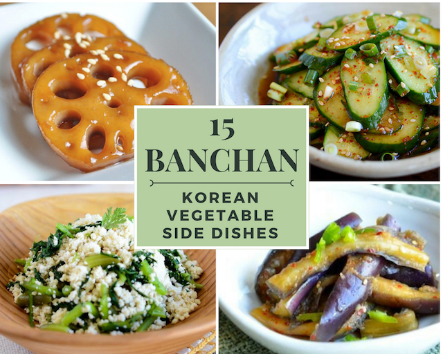 15 Korean Vegetable Side Dishes (Banchan) | Kimchimari