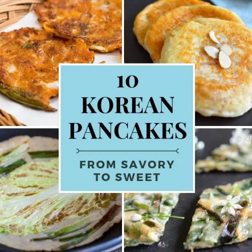 10 Korean Pancakes Savory to Sweet