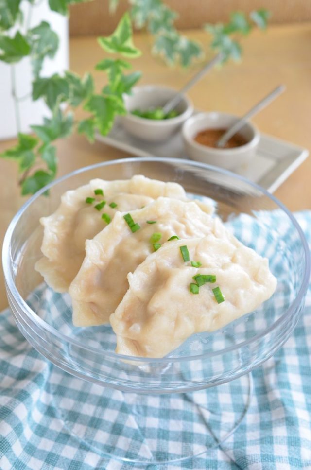 Korean Dumpling with Kimchi