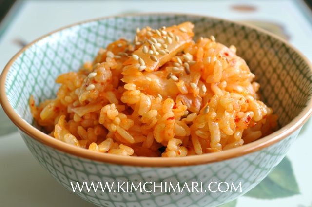 Cold Kimchi Rice